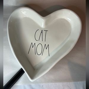 Rae Dunn Large Cat Mom Plate